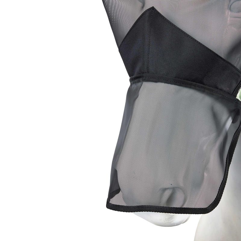 HORZE Cooling Long Nose Fly Mask - Celadon Green - L
