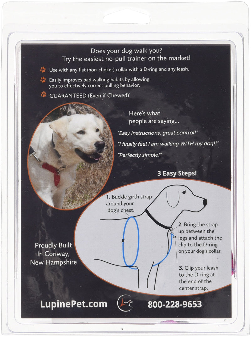 LupinePet Originals 3/4" Puppy Love 16-26" No Pull Harness for Small-Medium Dogs - PawsPlanet Australia