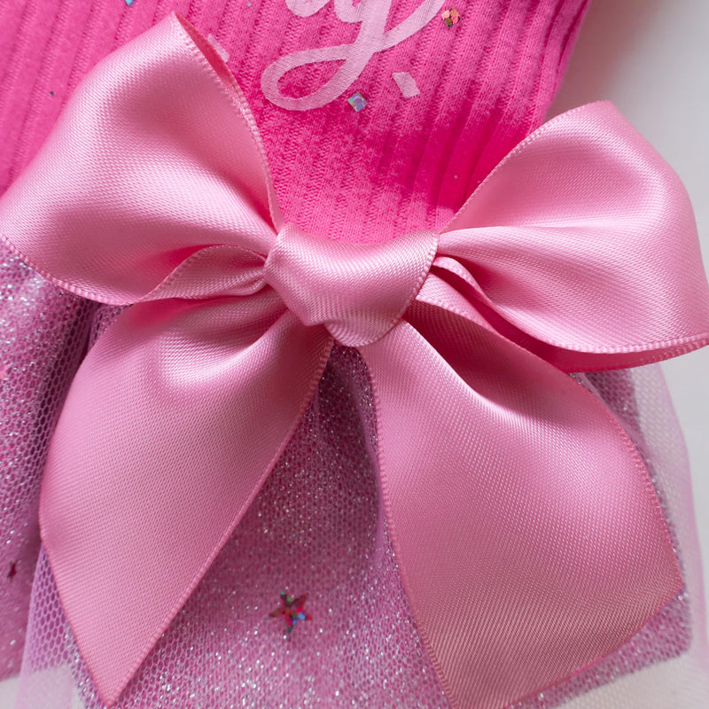 It's My Birthday Dog Dress, Dog Birthday Dress with Bowknot, Dog Clothes for Small Dog Girl, Funny Dog Clothes, Pet Cat Outfit, Pink, Medium It's My Birthday - PawsPlanet Australia