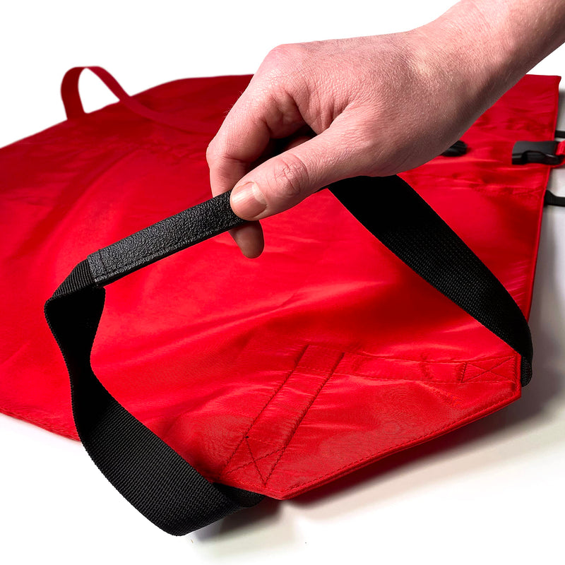 Transport Stretcher for Dogs - Animal Emergency Transport Carrier with Buckled Adjustable Safety Strap - Complete with Collapsible Dog Bowl - PawsPlanet Australia