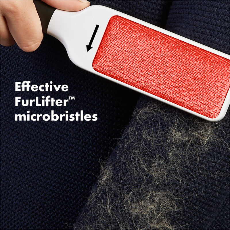 OXO Good Grips Furlifter Pet Garment Brush Hair Remover for Clothing, White, Garment Brush - PawsPlanet Australia