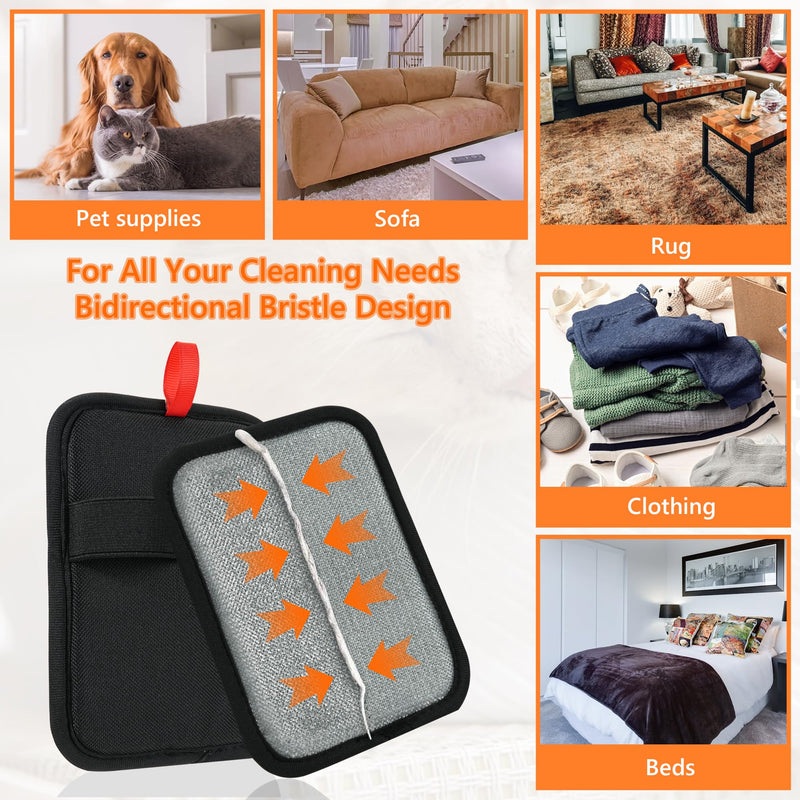 Pet Hair Removal Glove，Static Electricity Grooming Mitt Tool for Dogs & Cats - Remove Fur from Pets, Furniture, Car Seats， Clothing and Sofas 1 pcs - PawsPlanet Australia