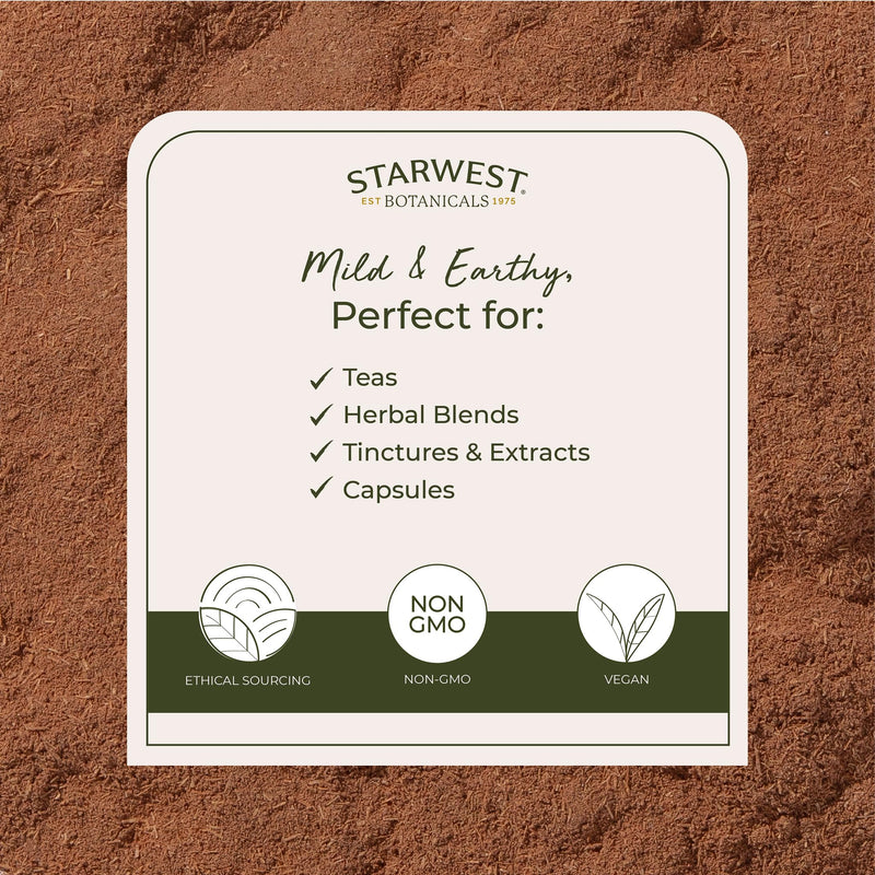 Starwest Botanicals Cat's Claw Bark Powder Wildcrafted - Dried Cat's Claw Herb for Tea, Herbal Blends, Smoothies, & Baking, Certified Kosher - Bulk 1 lb Bag 16 Ounce (Pack of 1) - PawsPlanet Australia