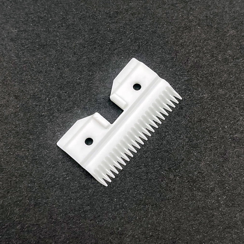 3PCS Ceramic Coarse Pet Replacement Blade Cutter Compatible with Andis 64440, Oster A5, Wahl KM Series Clipper, 22Teeth White and Black Ceramic Blade Cutter - PawsPlanet Australia