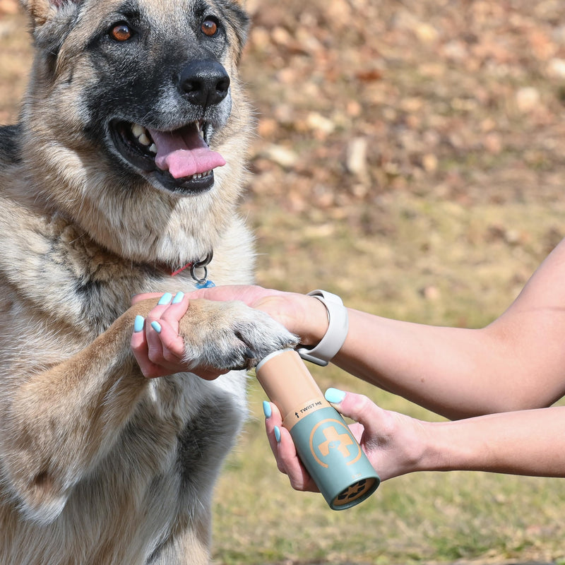 Healing Dog Paw Balm (2oz) - Moisturizer, Soother, and Pain Relief for Dry, Cracked, or Irritated Paws - Natural - Lick-Safe Formula - Safe for Dogs, Puppies, or Cats - Made in The USA - PawsPlanet Australia