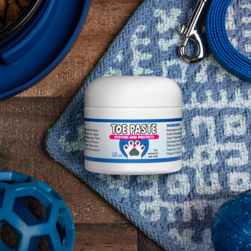 Squishface Toe Paste - Dog Paw Balm, Dog Paw Yeast Care, Soothing Dog Paw Cream for Happy, Healthy Paws! 2oz. - PawsPlanet Australia