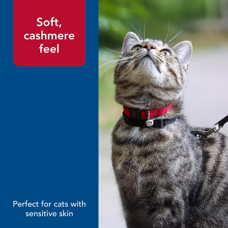 Coastal Pet New Earth Soy Adjustable Breakaway Cat Collar - Eco-Friendly, Odor-Resistant and Adjustable Cat Collar, Rose, 3/8" x 08"-12" 3/8" x 08"-12" (Pack of 1) - PawsPlanet Australia