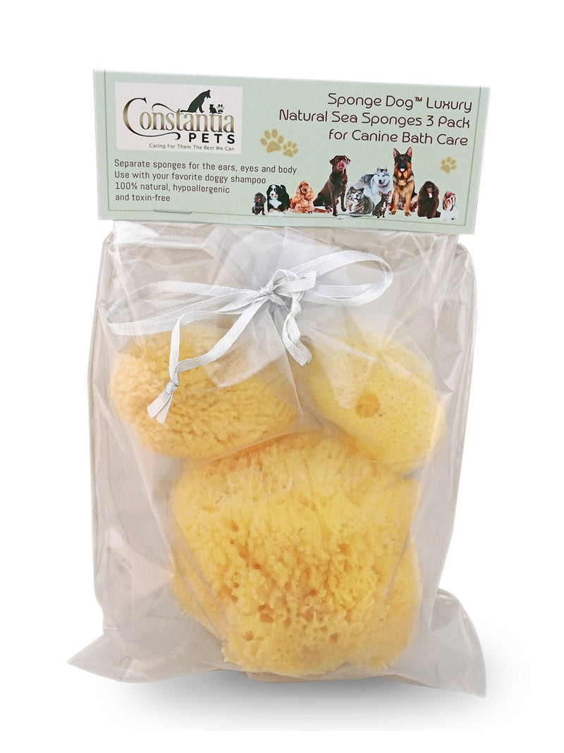 Sea Sponges for Dogs - Luxury Canine Bath Care, for Pet Grooming, Soft & Gentle Pampering - PawsPlanet Australia