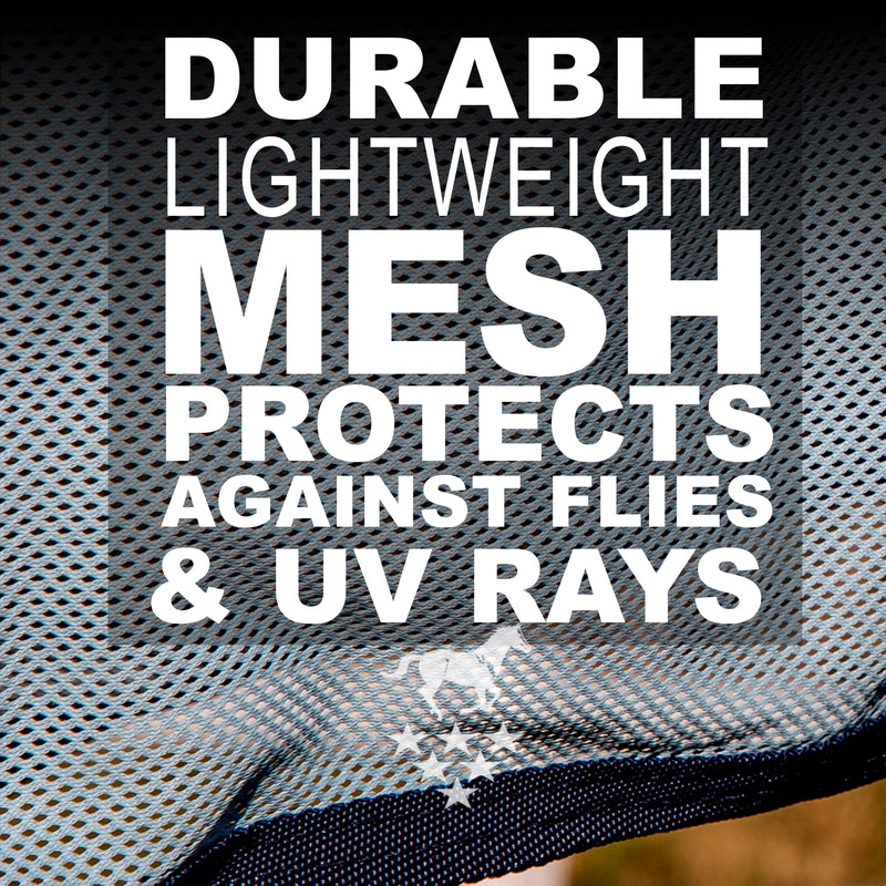 Professional's Choice Theramic Fly Neck Cover | Increase Blood Circulation | Reduce Inflammation | Ease Pain | Fight Flies