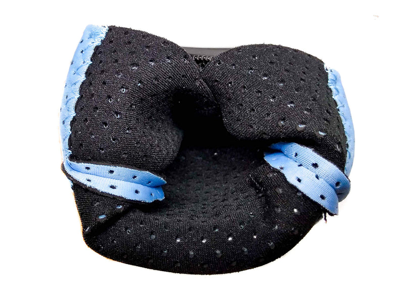 Bark Brite Lightweight Neoprene Paw Protector Dog Boots Designed for Comfort and Breathability in 5 Sizes (Blue Md) Blue Medium