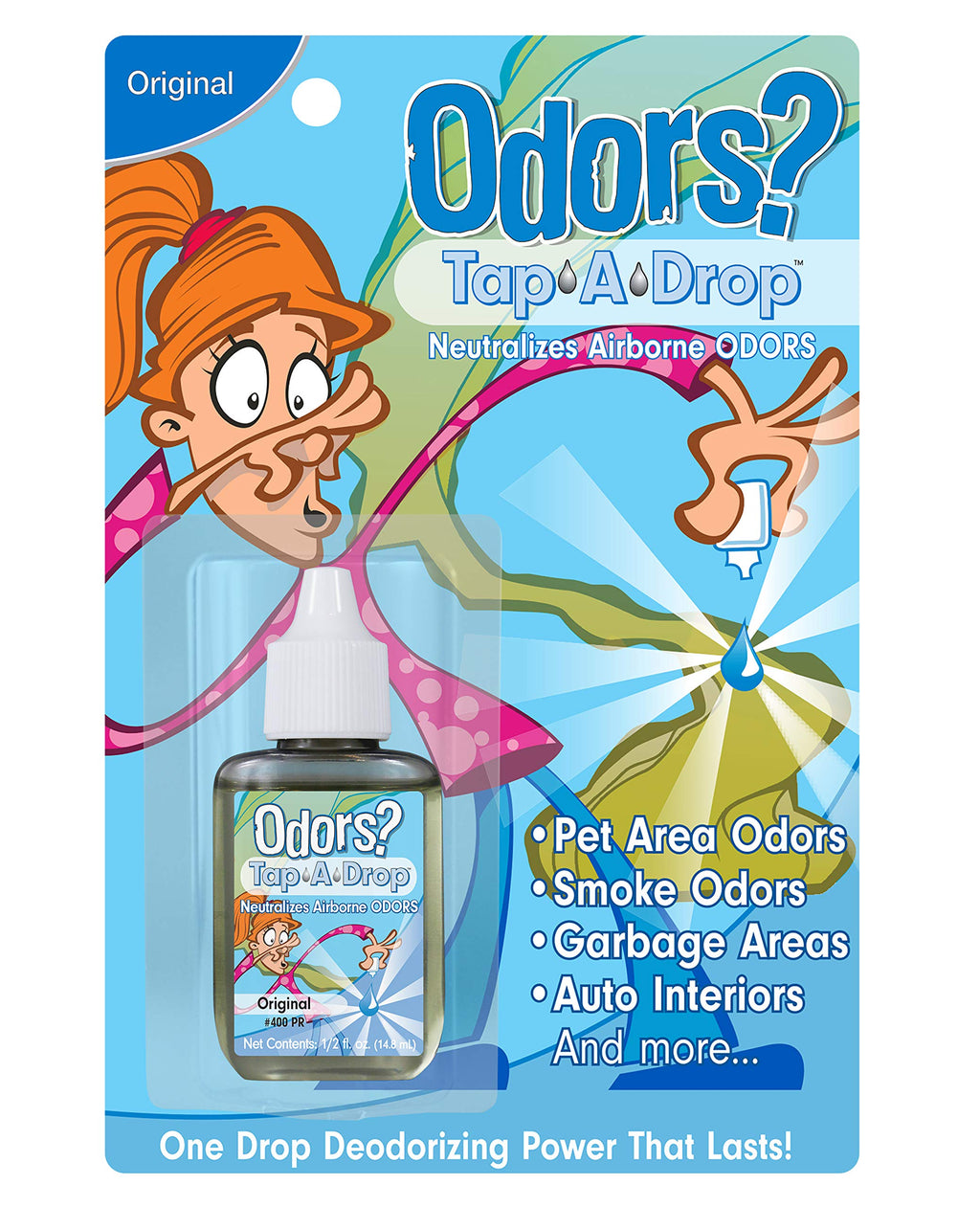 Nilodor Tap-A-Drop 1/2 oz. Bottles one Drop Odor Neutralizer