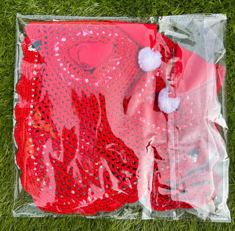 Horse Ear Bonnet Santa Claus Double Hats Fly Hood Ear Net Fly Veil Gift for A Christmas Equestrian Tack Equine (Embroidery, Horse/Full) Embroidery Horse / Full