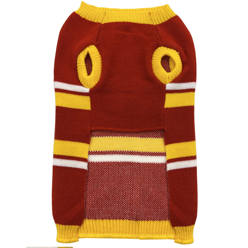 Pets First NFL Kansas City Chiefs Dog Sweater, Size Medium. Warm and Cozy Knit Pet Sweater with NFL Team Logo, Best Puppy Sweater for Large and Small Dogs, Team Color (KCC-4179-MD) - PawsPlanet Australia