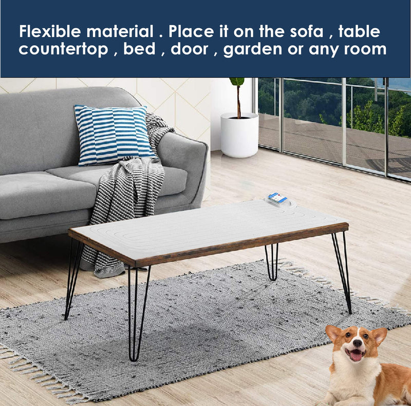 PAPARELA Scat Shock Mat for Dogs and Cats Indoor, Pet Shock Mats for Training Pets, Electric Repellent Mat Keeps Dogs and Cats Off Counter, Couch and Sofa, 3 Training Modes (One Piece 60"x 12") 60"x12" - PawsPlanet Australia