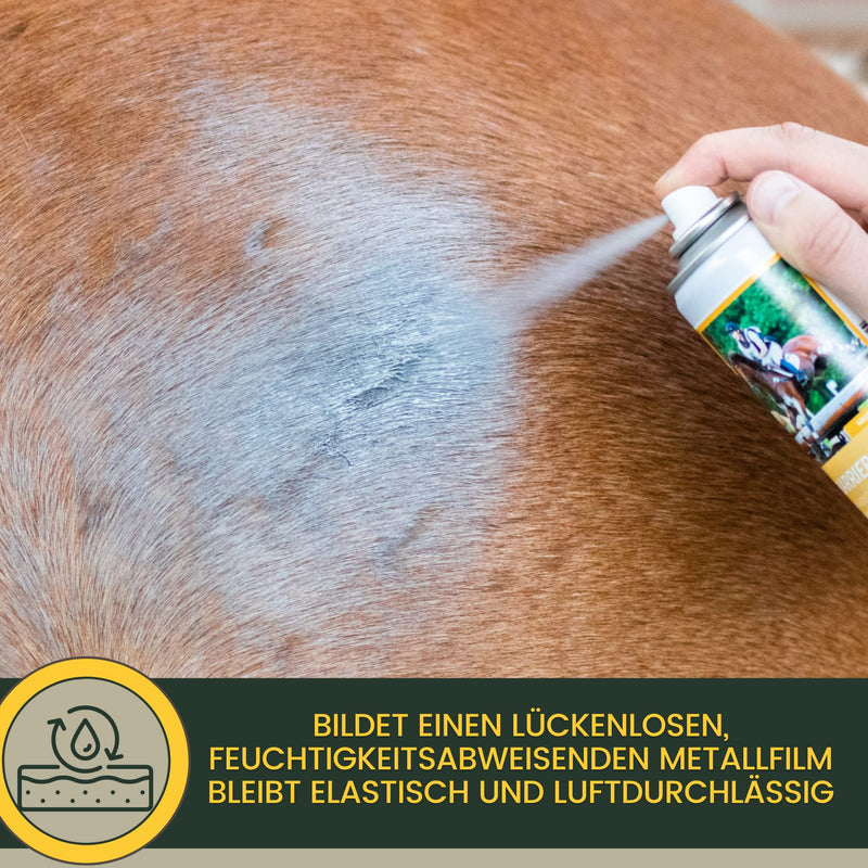 EMMA Wound Silver Spray for Dog Cat Horse 2 x 0.2 L Spray Plaster for Wound Protection - Silver Spray Wound Care for Eczema Mauke Itching - Wound Spray Dog & Cat - Protective Film for Irritated Skin