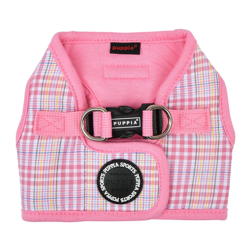 Puppia Luke Step-in Vest Dog Harness No Choke No Pull Walking Training for Small and Medium Dog - Pink - S PINK_LUKE - PawsPlanet Australia