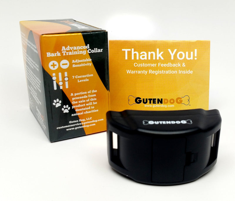 Advanced Bark Training Shock Collar with 7 Levels Sensitivity Control - PawsPlanet Australia