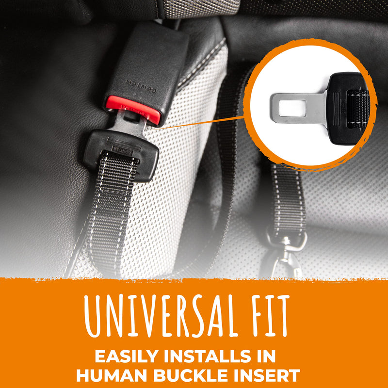 Mighty Paw Dog Car Safety Belt - Dog Seatbelt Ensures Pet Protection While Driving - Seatbelt for Dogs for Car - Dog Vehicle Accessory - Dog Car Seat Belt Attachment - Car Leash Restraint System Buckle Attachment (Most Popular) - PawsPlanet Australia
