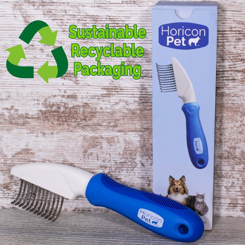 12 Blade Dog Dematting Comb - Removes Knots, Matted Fur, & Tangles Gently For Dogs, Cats & Small Animals 12 Blade Dematting Comb - PawsPlanet Australia