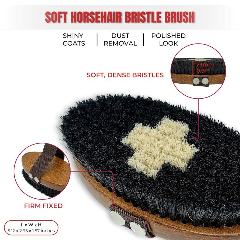Wooden Pet Grooming Kit for Short-Haired & Double-Coated Dogs Cats Horses- Includes Bristle Brush, Massage Brush & Deshedding Brush -Dog Brush for Shedding - Best Deshedding Comb in Shedding Season - PawsPlanet Australia