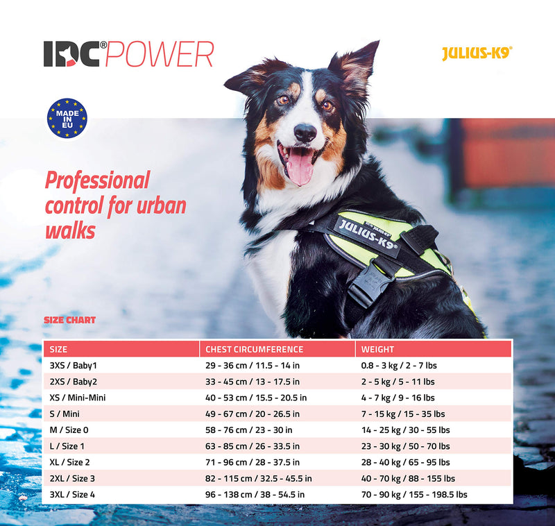 IDC Powerharness, Size: M/0, Anthracite - PawsPlanet Australia