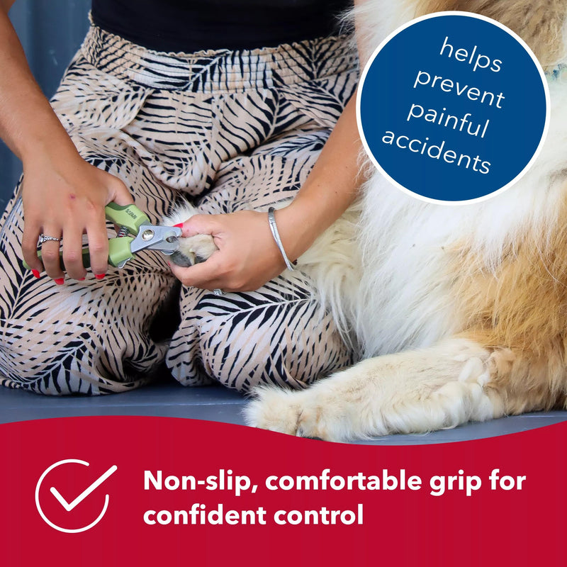 Coastal Pet Safari Dog De-Matting Comb & Professional Dog Nail Trimmer - Comb & Brush for Dogs with Medium to Long Hair & Dog Nail Clippers for Grooming - Bundle - PawsPlanet Australia