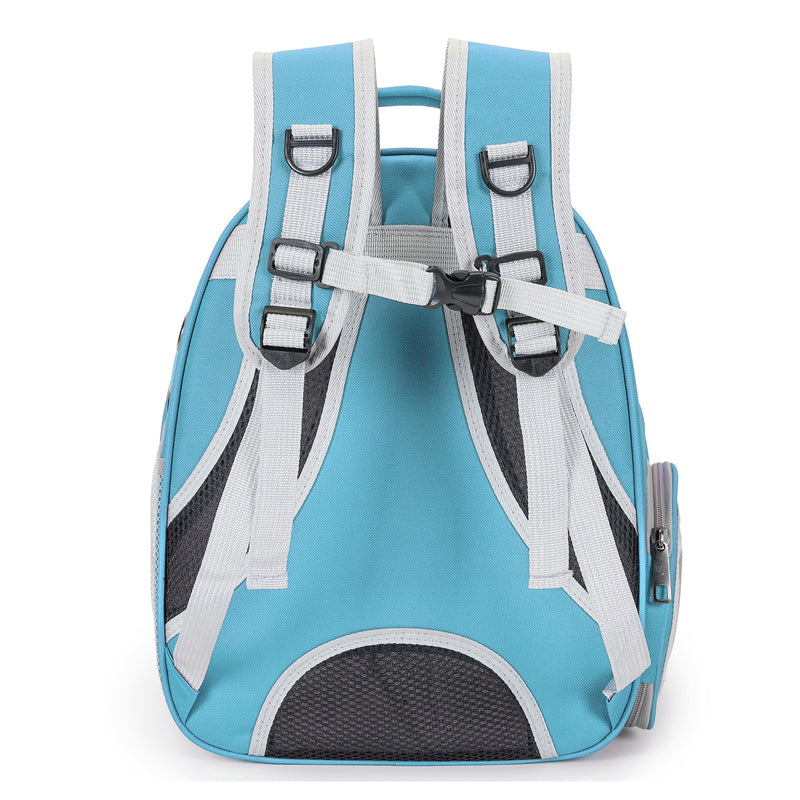 Cat Bubble Backpack Carrier for Small Medium Dogs Cats Carrying Bag, Airline Approved Pet Travel Carrying Bag Dog Hiking Walking Outdoor Backpack (Blue) Blue - PawsPlanet Australia