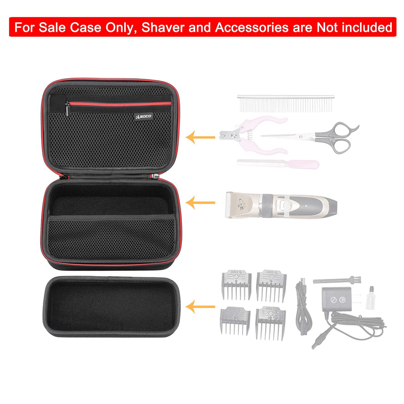 RLSOCO Carrying Case for Wahl Dog Clippers,Oneisall Ceenwes,Yabife Dog Clippers Pet Clippers Electric Pets Hair Trimmers Shaver (Empty Case Only) - PawsPlanet Australia