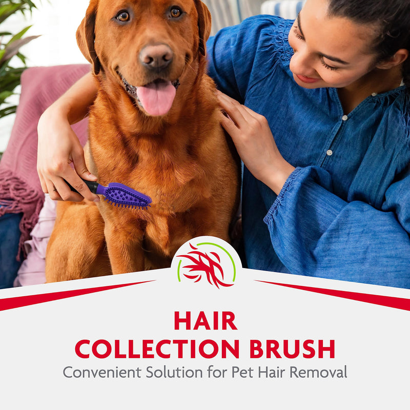 FURminator Hair Collection Brush Grey, Color May Vary - PawsPlanet Australia