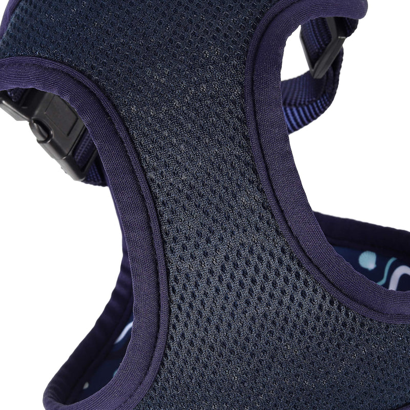 Mile High Life Step in Dog Harness for Small Dogs No Pull, Easy Get on Air Mesh Vest Harness, Adjustable Easy Closures Both Neck and Chest (Blue, L Chest 21.6"-43.2") L Chest 21.6"-43.2" Vest Harness Blue - PawsPlanet Australia