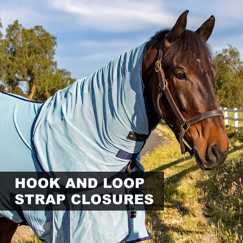 Professional's Choice Theramic Fly Neck Cover | Increase Blood Circulation | Reduce Inflammation | Ease Pain | Fight Flies