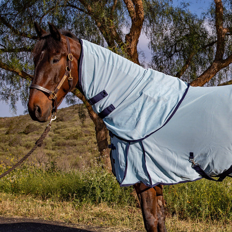 Professional's Choice Theramic Fly Neck Cover | Increase Blood Circulation | Reduce Inflammation | Ease Pain | Fight Flies