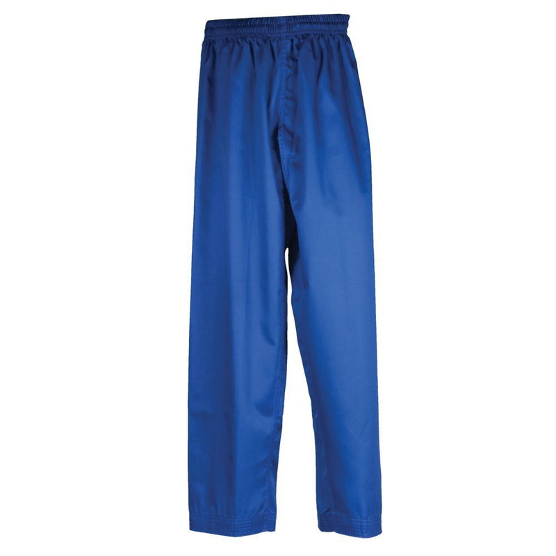 Tiger Claw 7.5 Oz Poly/Cotton Student Elastic Waist Martial Arts Karate Pants - (Black, Red, Blue & White) 3 - PawsPlanet Australia