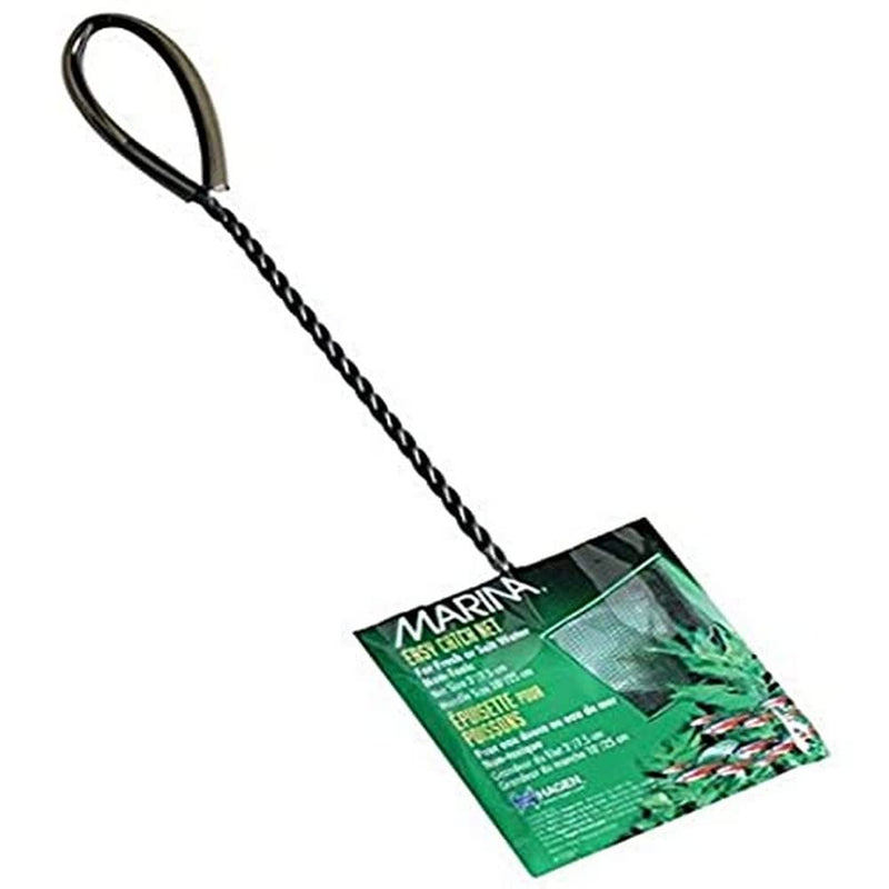 Hagen Marina Black Coarse Nylon Fish Net 5 inch net - PawsPlanet Australia