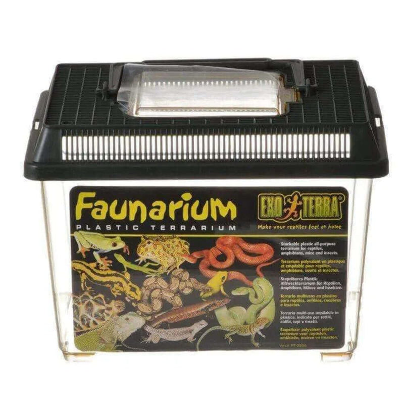 Exo Terra Faunarium, Plastic Reptile Terrarium, Small, PT2255 - PawsPlanet Australia