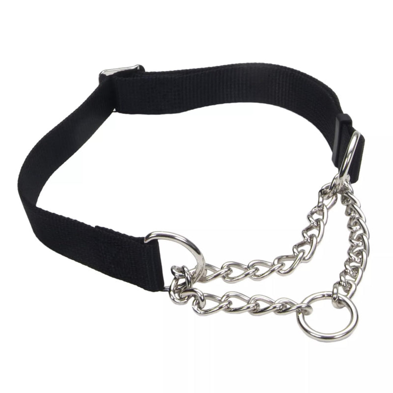 Coastal Pet - Check-Choke - Adjustable Check Training Collar for Dogs, Black, 3/4" x 14"-20" 3/4" x 14"-20" (Pack of 1) - PawsPlanet Australia