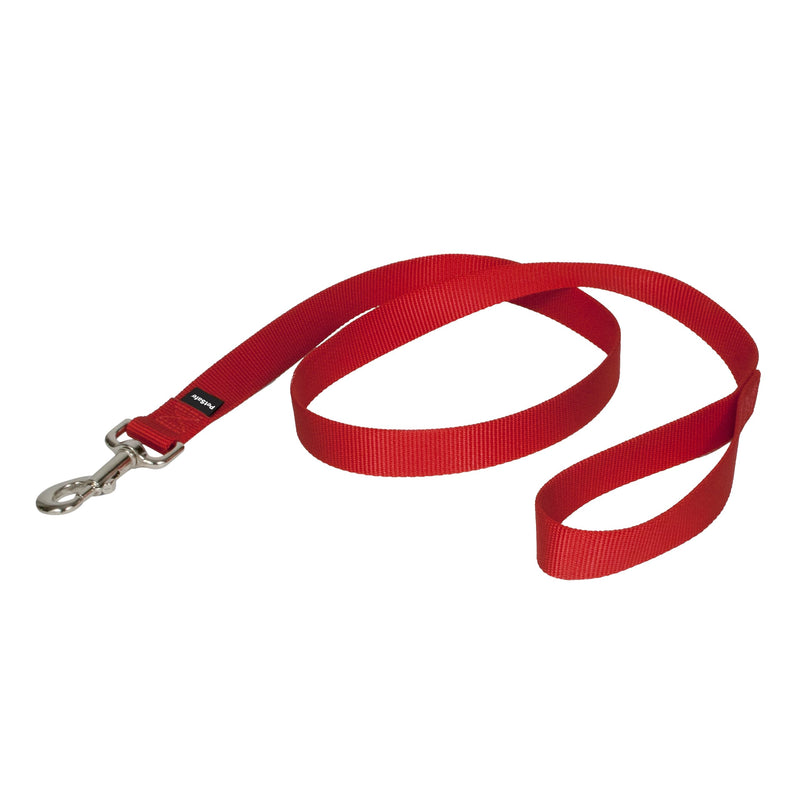 PetSafe Nylon Leash - Helps Maintain Secure Connection on Walks - Durable Pet Leash with Easy Clip - 1 in. x 4 ft. - Red 1 Count (Pack of 1) - PawsPlanet Australia