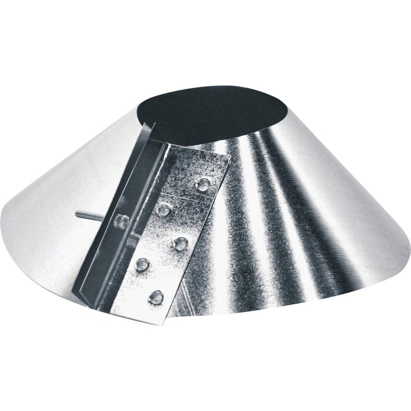 Galvanized Storm Collar, 4" - PawsPlanet Australia