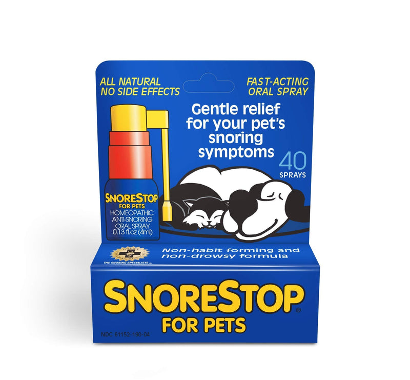 Snore Stop for Pets 40 Sprays I Natural Anti-Snoring Solution I Snore Relief for Dogs Cats I Stop Snoring Aid I Sleep Remedy I Help Stop Dog Snores I Anti-Snore Aid 1 - PawsPlanet Australia