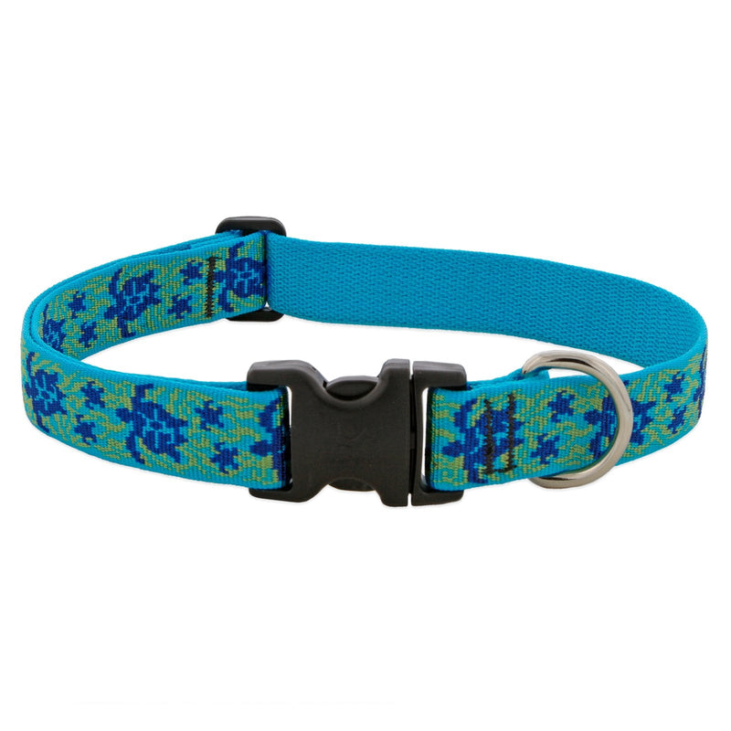 LupinePet Originals 1" Turtle Reef 16-28" Adjustable Collar for Large Dogs - PawsPlanet Australia