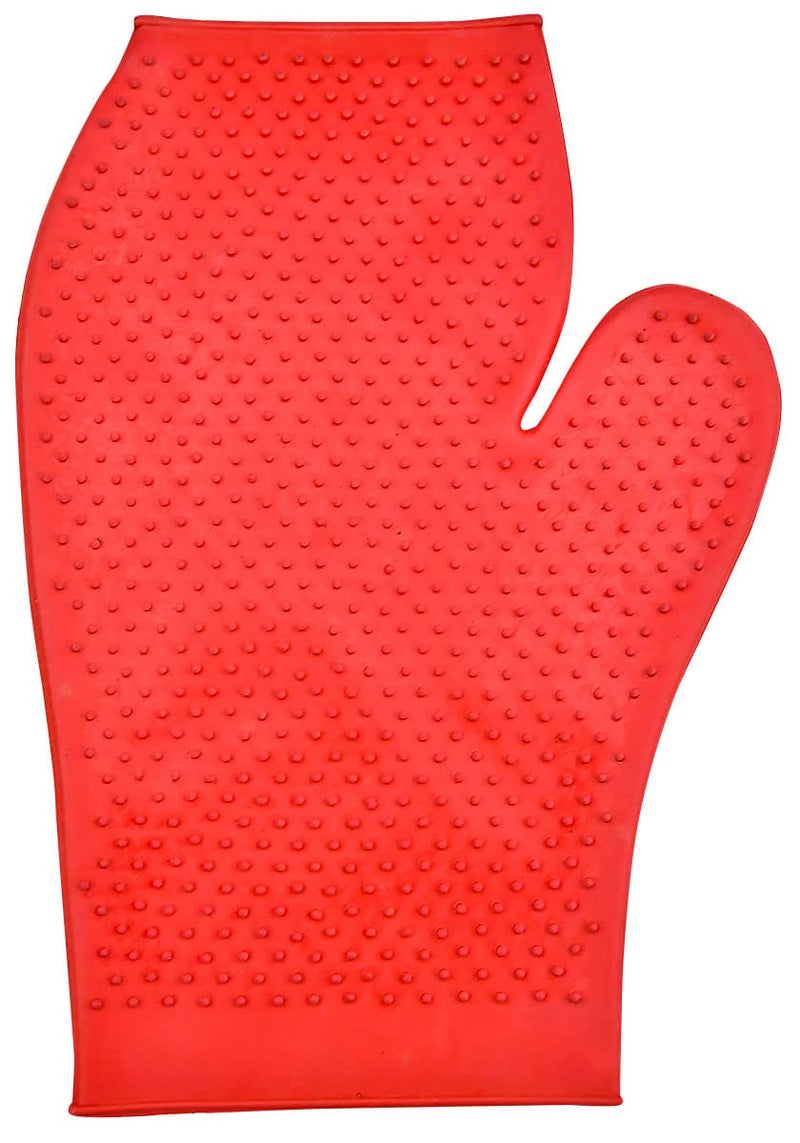 Partrade Rubber Glove Massage Mitt for Horses - PawsPlanet Australia