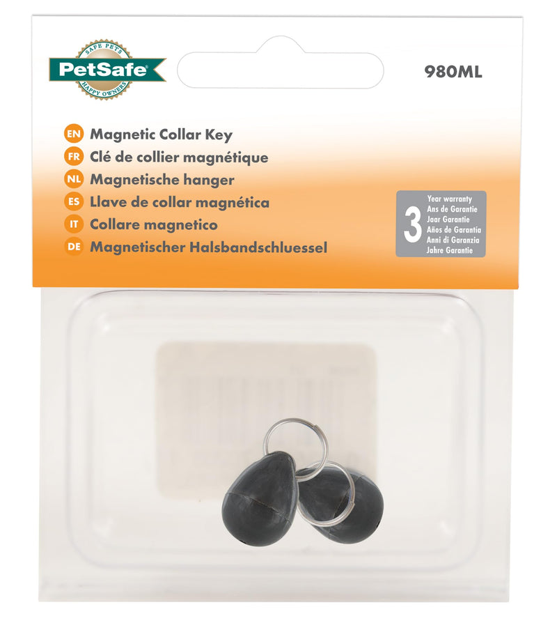 PetSafe, Staywell, Magnetic Collar Key 2 Pack, Selective Entry, Convenient, Microchip Alternative, Black 1 - PawsPlanet Australia