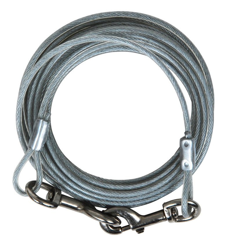 Petmate-144436 Aspen Pet Tieout Cable, 20 Feet - PawsPlanet Australia