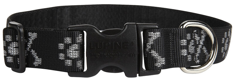 LupinePet Originals 1" Bling Bonz 16-28" Adjustable Collar for Large Dogs 1"Width; 16-28" Neck