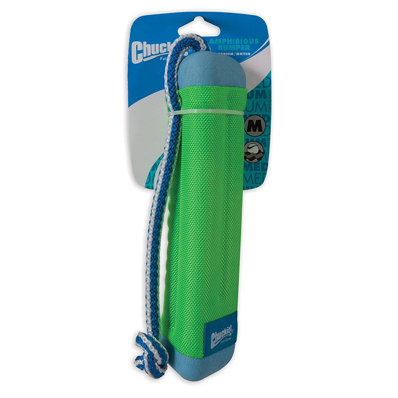 Chuckit Amphibious Bumper Fetch and Float Dog Toy, Medium (Assorted Colors) 1 - PawsPlanet Australia