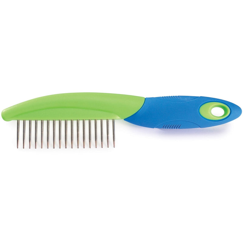 u groom Handled Combs — Easy-to-Use Combs for Grooming Dogs - 17-Tooth Coarse Comb, 7½" 17 Tooth - PawsPlanet Australia