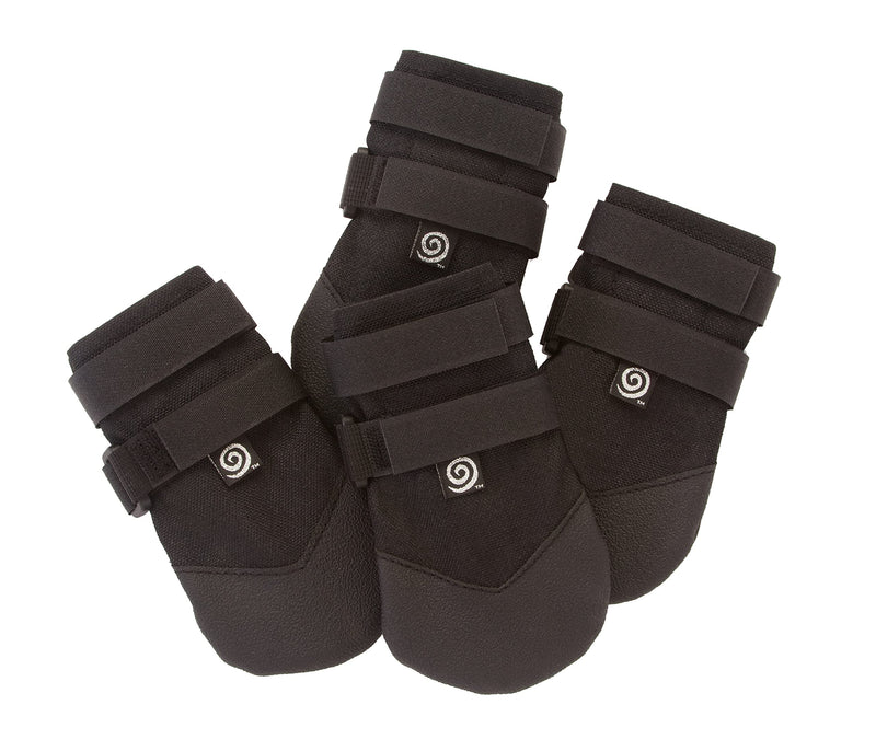 Rugged Dog Boots & Paw Protectors for Small, Medium and Large Dogs Black (Size 6) Size 6 (M) - PawsPlanet Australia