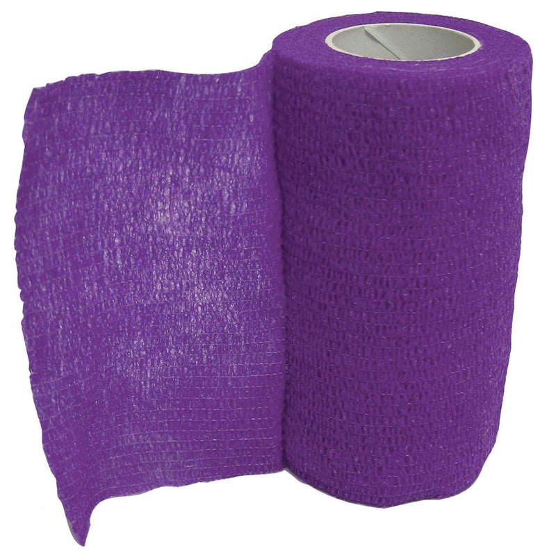 079075 ional Wrap-It-Up Flexible Bandage, 4" X 5 Yd, Purple - PawsPlanet Australia