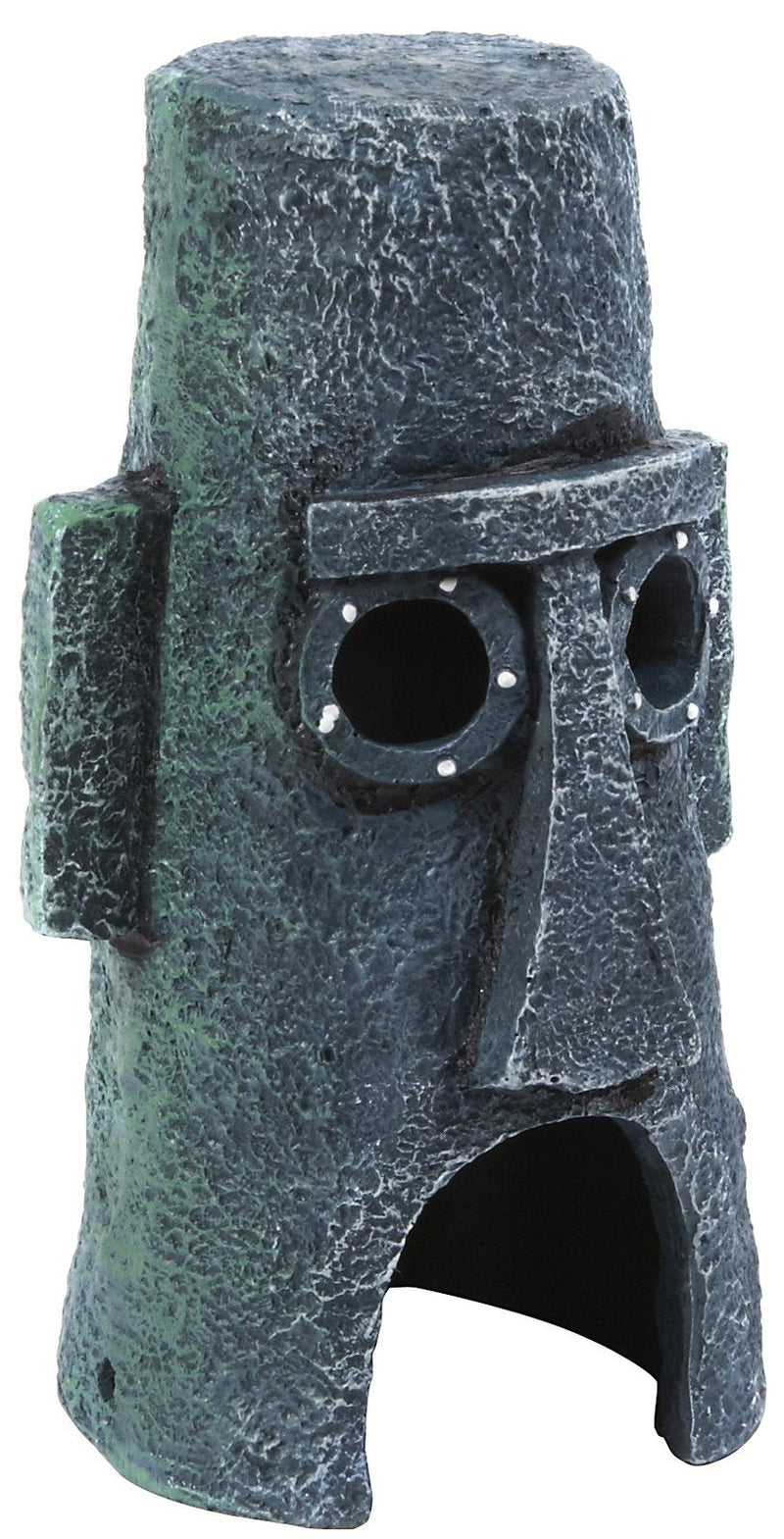 Penn-Plax Spongebob Squarepants Squidward’s Easter Island Home - Officially Licensed Aquarium Ornament - Medium (SBR11) - PawsPlanet Australia