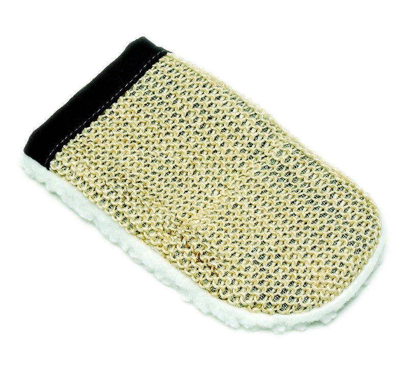 Equi-Essentials Sisal & Fleece Grooming Mitt - PawsPlanet Australia